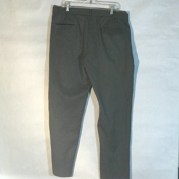 Perry Ellis Mens Dress Pants Black Trousers Slacks Formal Mens Size 40 - Picture 6 of 7